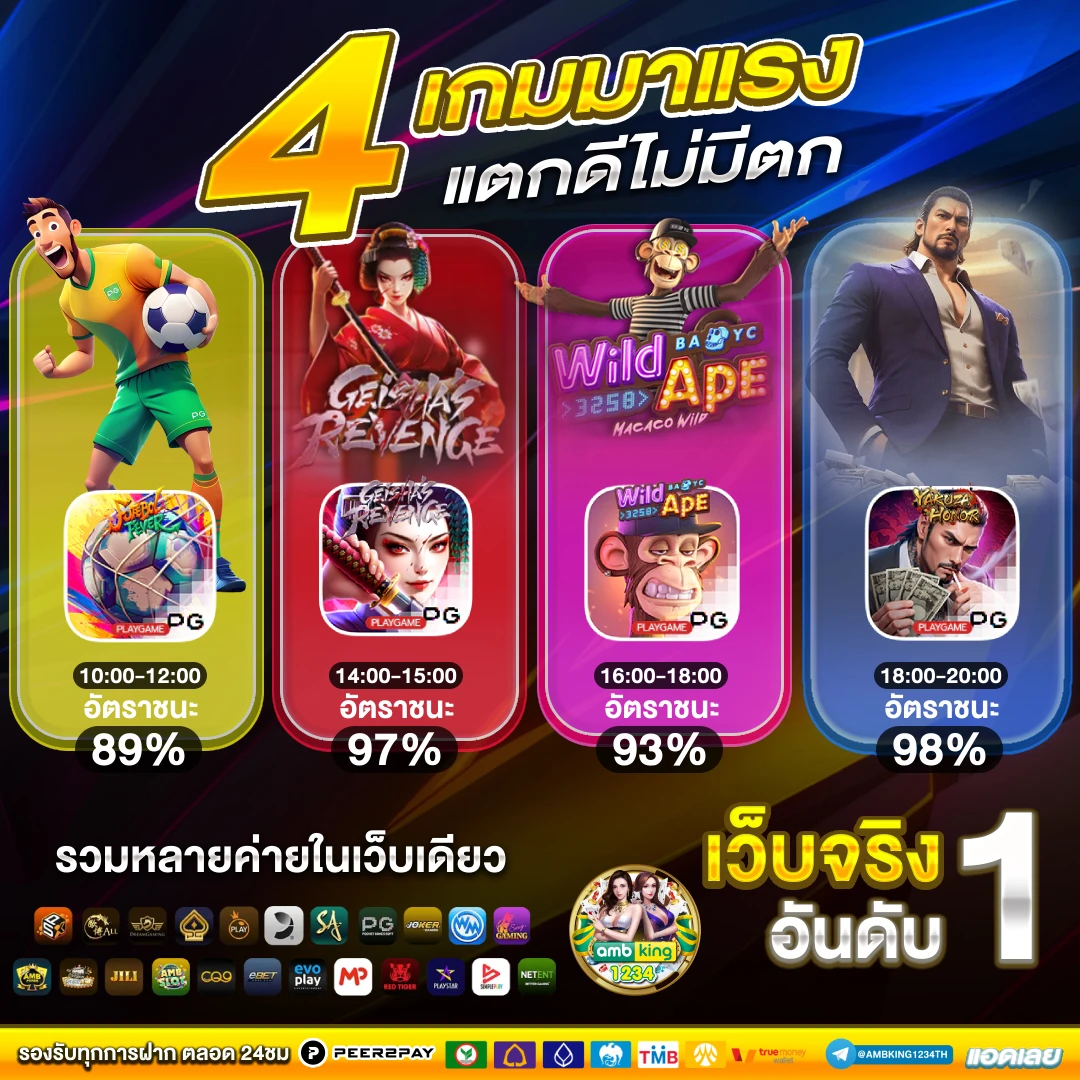 เว็บใหม่ มาแรง - แบนเนอร์โปรโมชั่น